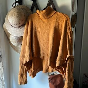 Free people long knit pullover